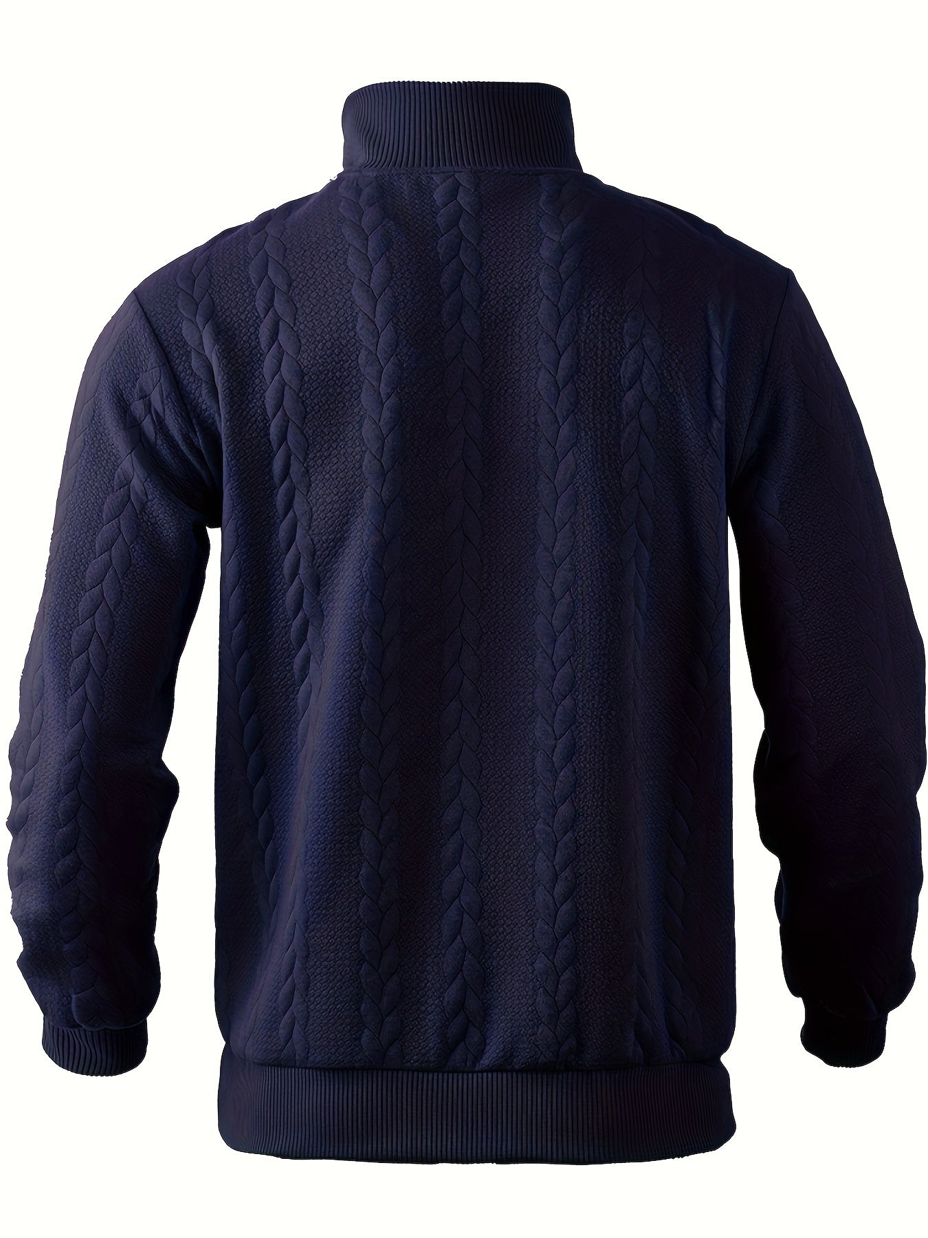 Richard – Vintage Herrenpullover mit Reißverschluss