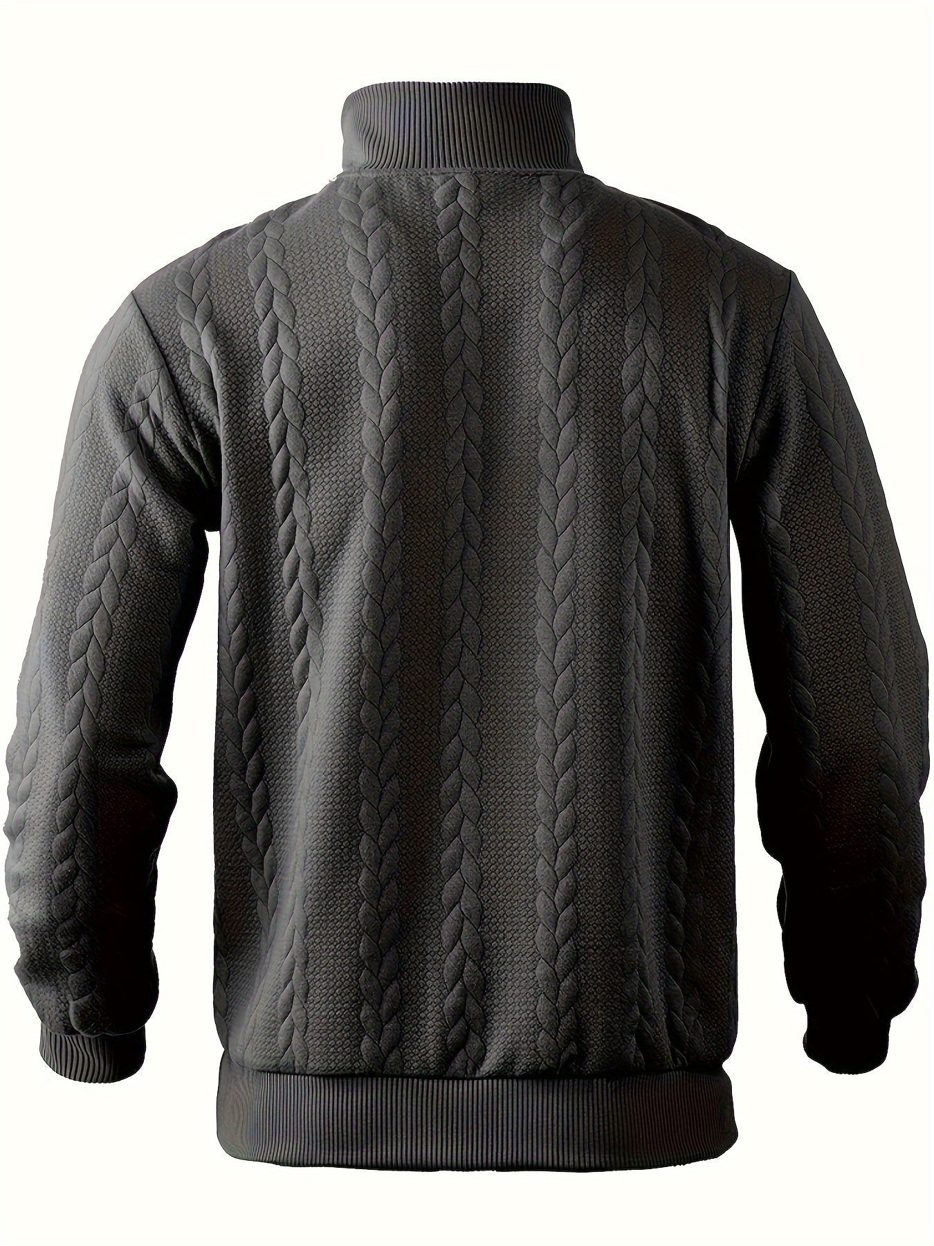 Richard – Vintage Herrenpullover mit Reißverschluss