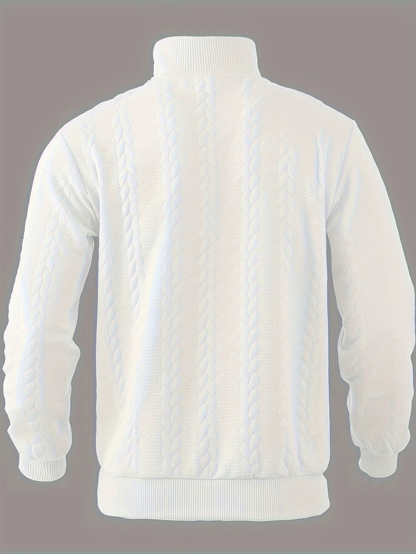 Richard – Vintage Herrenpullover mit Reißverschluss