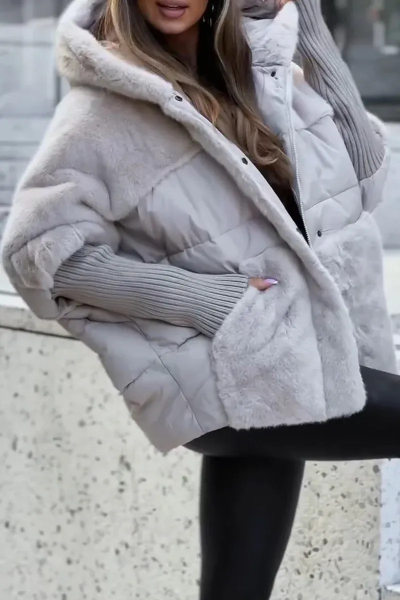 Marissa | Mehrfarbige Winterjacke für Damen