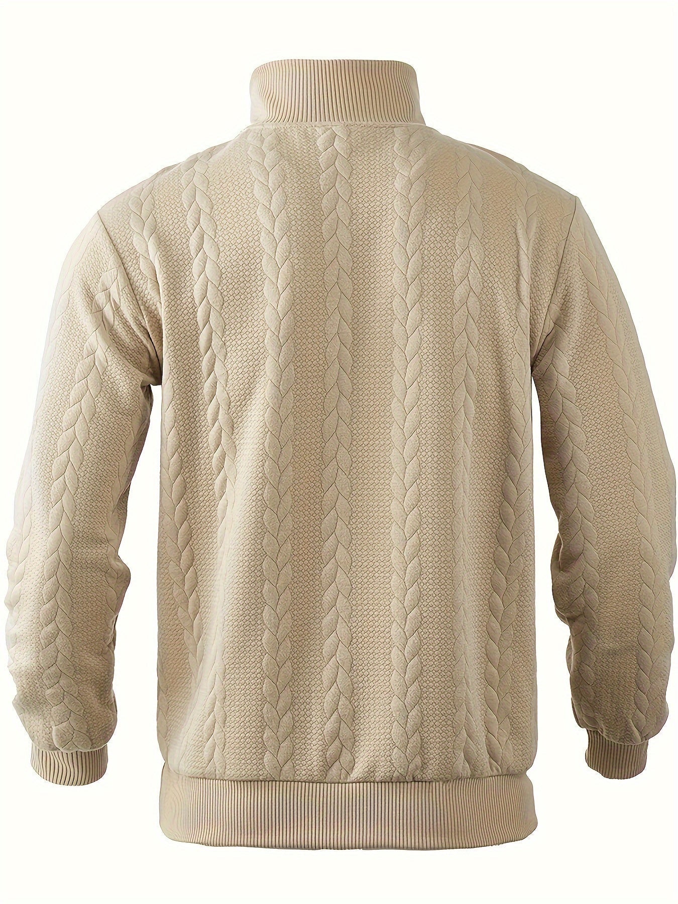 Richard – Vintage Herrenpullover mit Reißverschluss