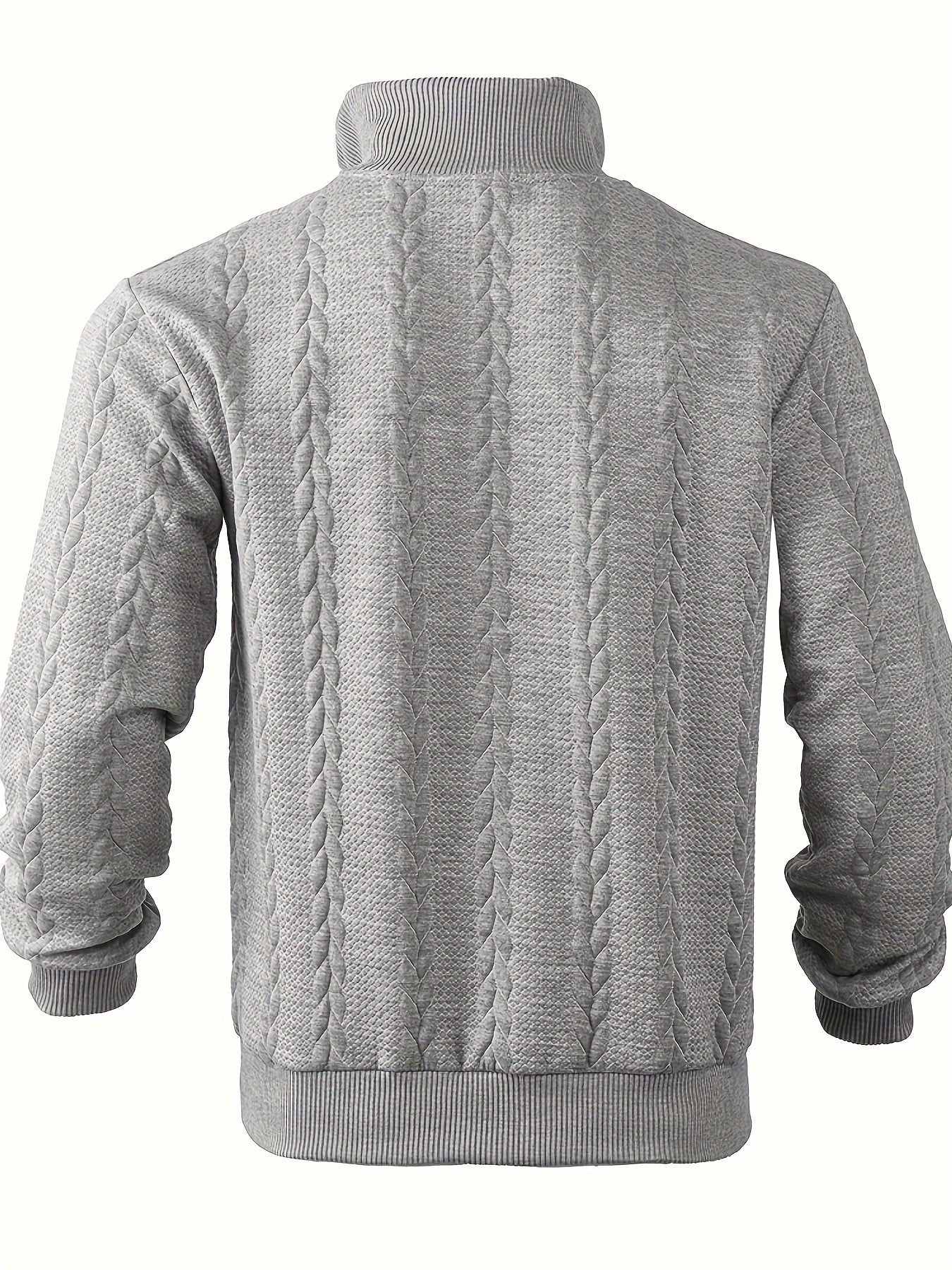 Richard – Vintage Herrenpullover mit Reißverschluss